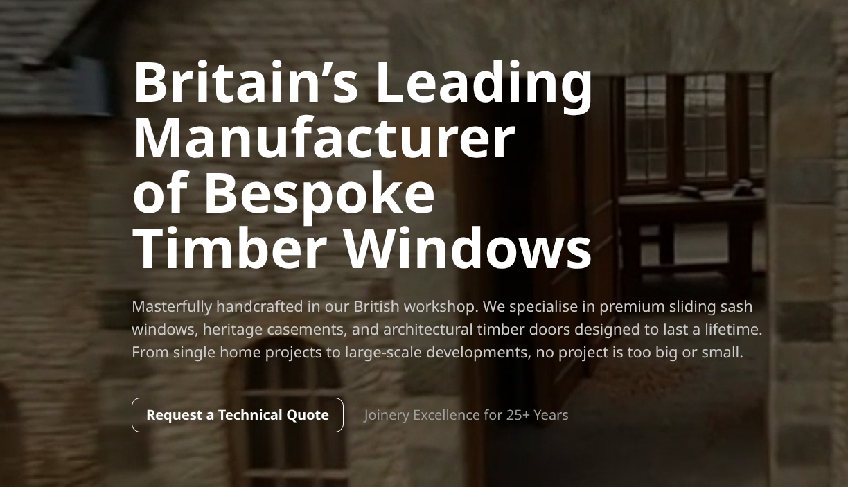Walton Windows website preview